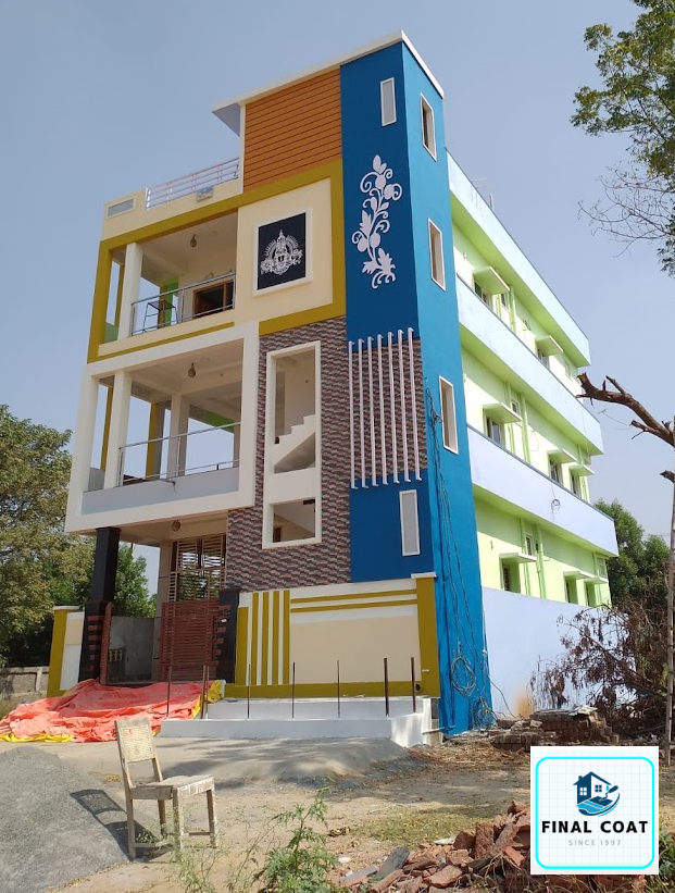 Multi-Story Housing Society Repainting